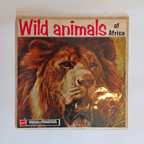 Viewmaster wild animals - wild, of