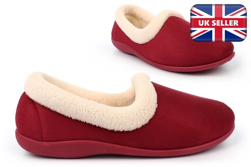 Womens slip slippers ladies - womens,
