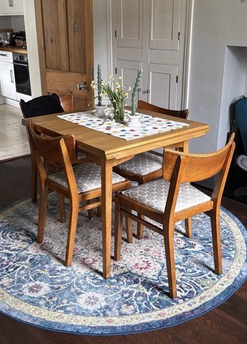 Vintage plan teak - g,