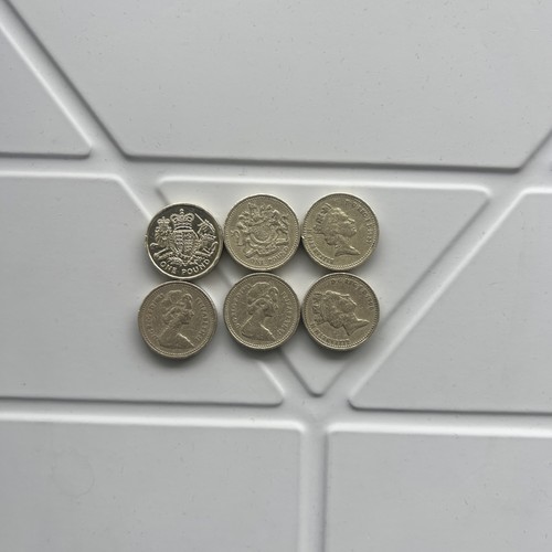 Old british coins - old,