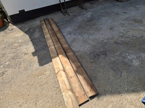 Reclaimed pine floorboards - reclaimed,