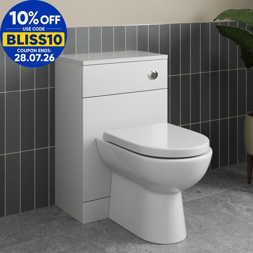 Back wall toilet unit - to,