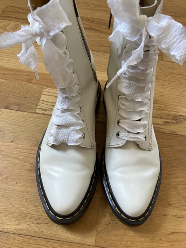 Martens alix white leather - dr.,
