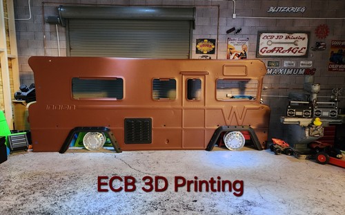 Ecb printing wide flares - 3d,