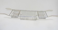 Vintage Chromed Iron Over Bath Bridge Caddy Storage Holder Tidy Bathroom Tub