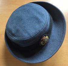 ORIGINAL POST-WWII BRITISH WRAF No.1 DRESS CAP COMPLETE WITH BULLION RAF BADGE