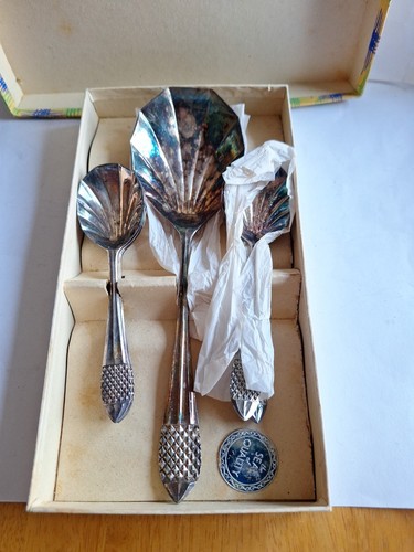 Set vintage art deco epns - deco,