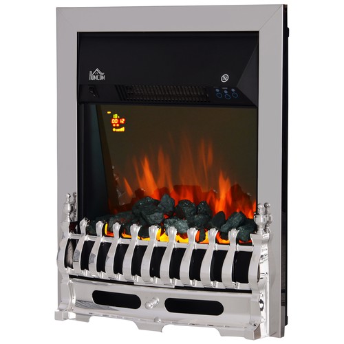 Homcom electric fireplace - homcom, 1