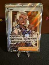 Pokemon TCG Tyme Full Art Ultra Rare Card Prismatic Evolutions 143/131