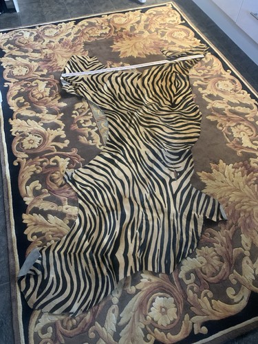 Tiger pattern small cow hide - tiger,