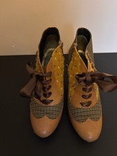 Poetic Licence Betseys Button Boots Size 6 (Euro 39) With Box