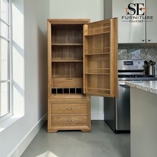 Natural Solid Oak Slim Kitchen