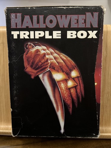 Halloween dvd triple - halloween, box