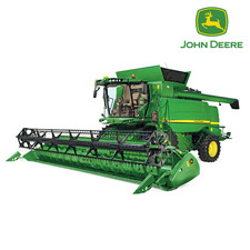 Bruder John Deere T670i