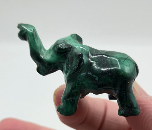 Animal carving malachite - animal,