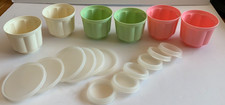 Set of 6 Jelly Moulds Plastic