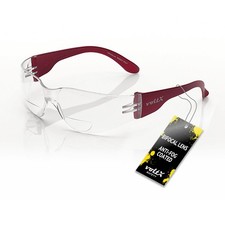 VoltX GRAFTER Bifocal Lightweight Reading Safety Glasses CLEAR LENS +2.5 Dioptre