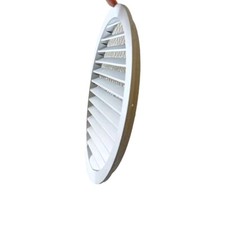 Round Air Vents Grille Cover Duct Weather Louvre Extractor Fans 150mm, 6", 15cm