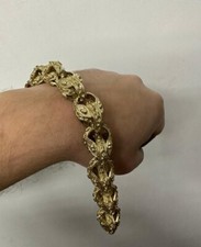 9ct Gold On Silver Men's Tulip