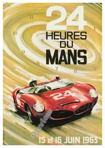 Vintage mans 1963 racing - mans,