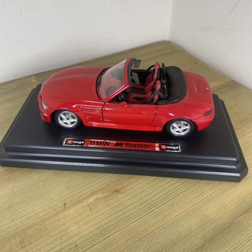 Burago red bmw roadster - burago,