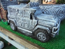 Small Landrover concrete