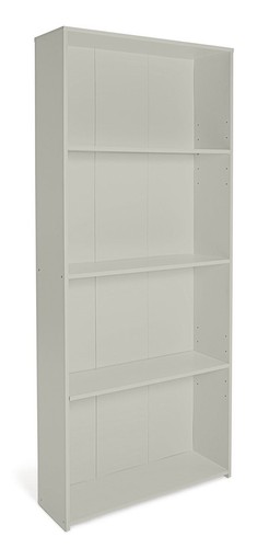 Malibu wide bookcase grey - wide,