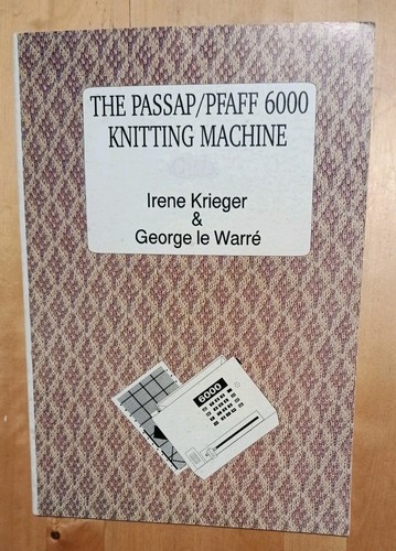 Passap pfaff e6000 knitting - passap/pfaff,