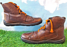 DIESEL SEGMENT BROWN LEATHER