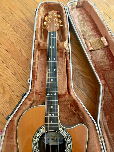Ovation 1677 guitar with - ovation,