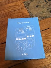 2x Power Meter Energy Monitor