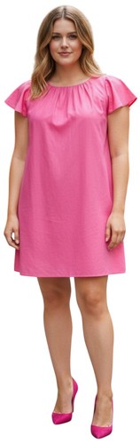 Ladies pink tunic - pink, dress