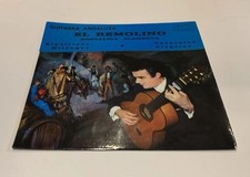 El Remolino Guitarra Andaluza Nostlagia Flamenco Spain Alhambra QEN 7947 Signed!