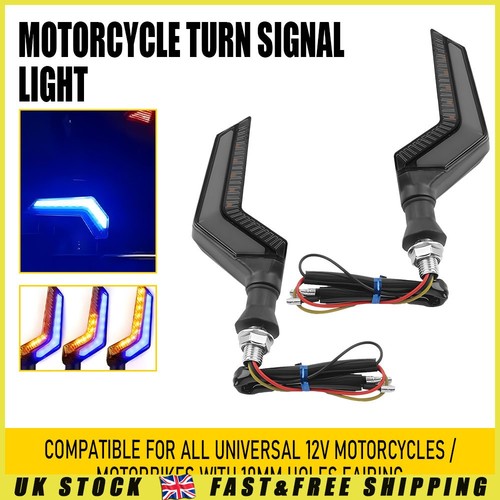 Flowing led motorcycle turn - motorcycle,