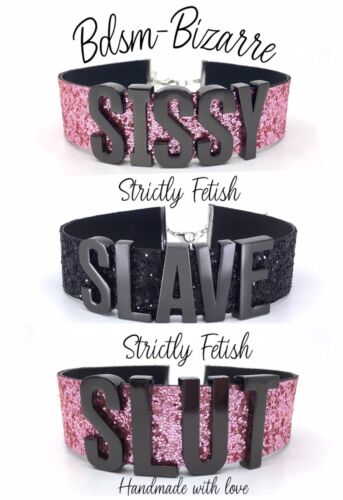 Bondage collar choker femboy - bondage,