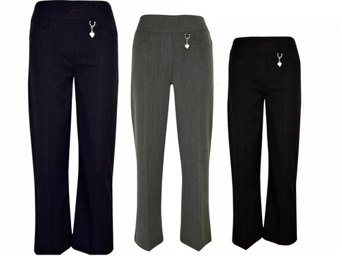 Girls half elasticated - girls,