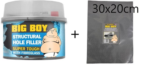 Fibre glass body filler - glass,