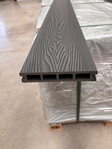 Dark grey composite wpc - grey,