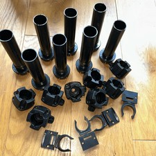 Kitchen Cabinet Adjustable Legs x 8 & 4 Clips