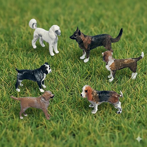 An06 dog figures - dog, 2