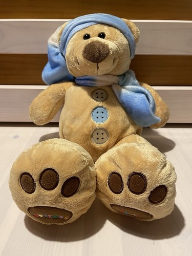 Buttons little bear brown - little,