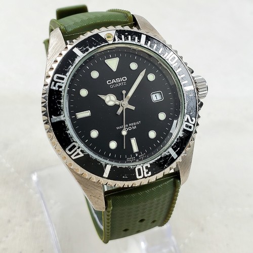 Vintage casio mtd - mtd-1010, diver