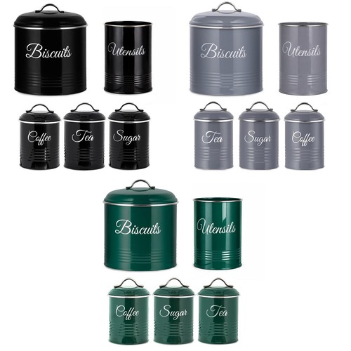 Kitchen canister set with - kitchen,