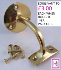 2-5 Brass Finish Handrail
