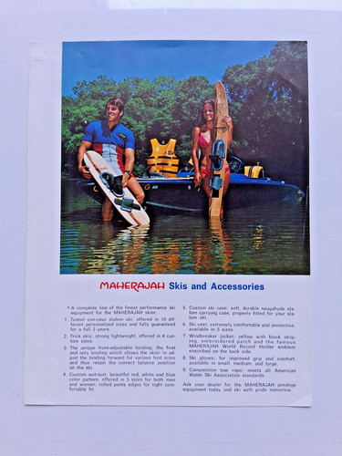 Vintage maherajah waterski - maherajah,