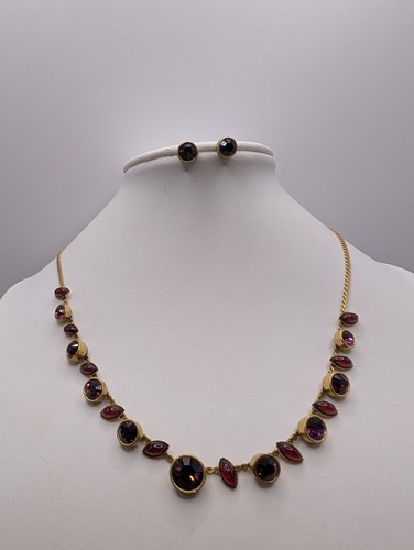 Pilgrim gold tone purple - pilgrim,