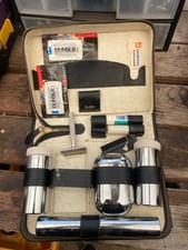 MEN'S VINTAGE SHAVING TRAVEL CASE WITH CONTENTS