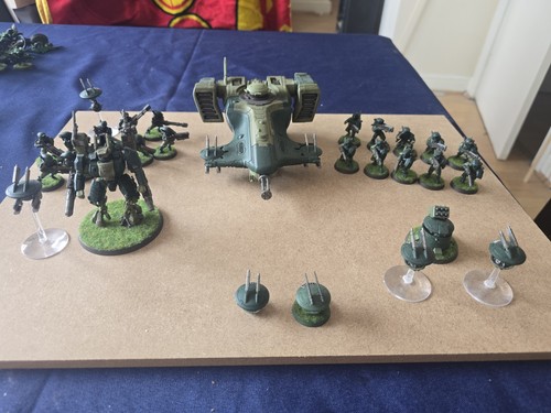 Warhammer 40k tau painted - 40k,