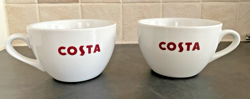 Two costa coffee cup medium - costa,