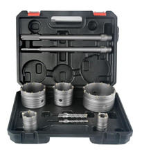 9PCS Concrete Hole Saw Kit